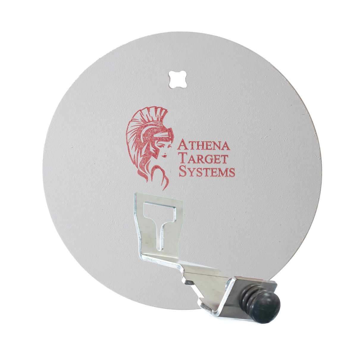 10" Single Hole Gong With Universal T-Post Hanger