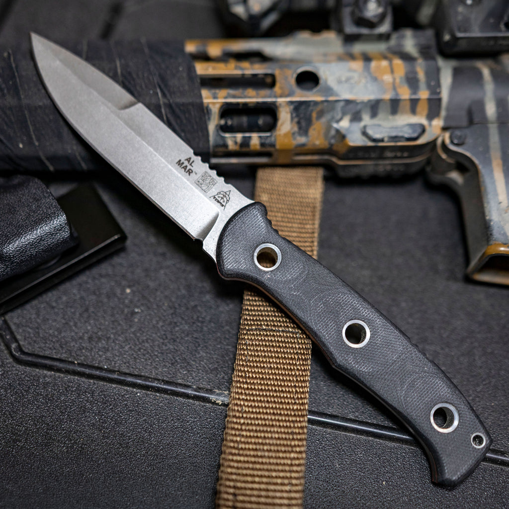 Al Mar Knives® & Tops Knives® Collab - SERE® Operator Knife – Made in the USA
