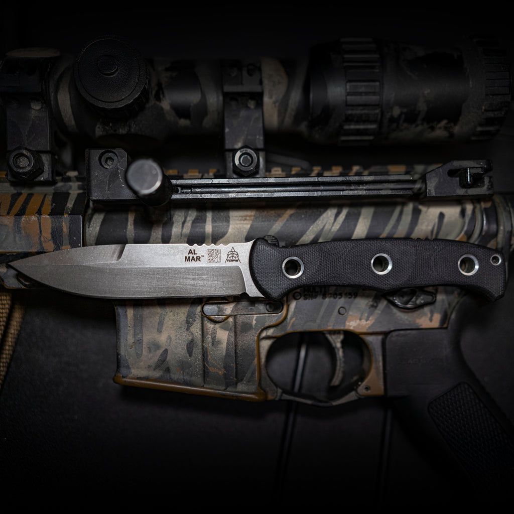 Al Mar Knives® & Tops Knives® Collab - SERE® Operator Knife – Made in the USA