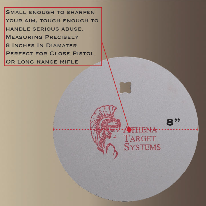 8" Single Hole Gong