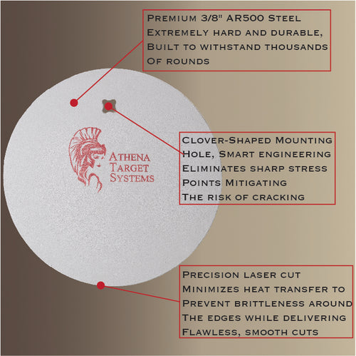 10" Single Hole Gong