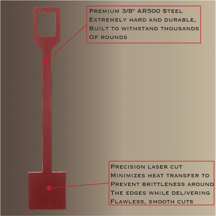 4" Square Dangler