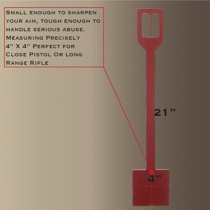 4" Square Dangler