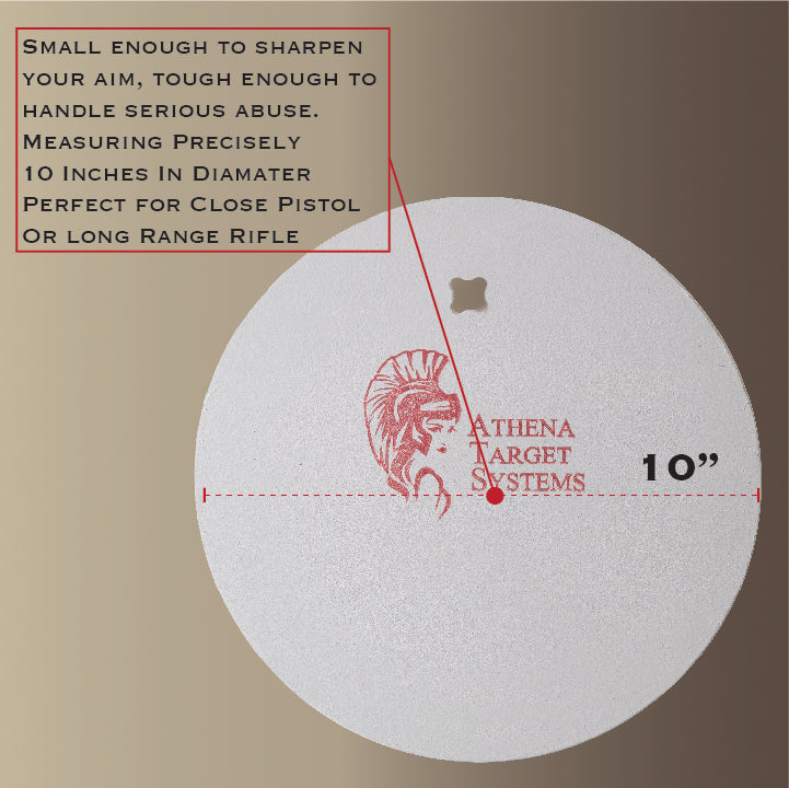 10" Single Hole Gong