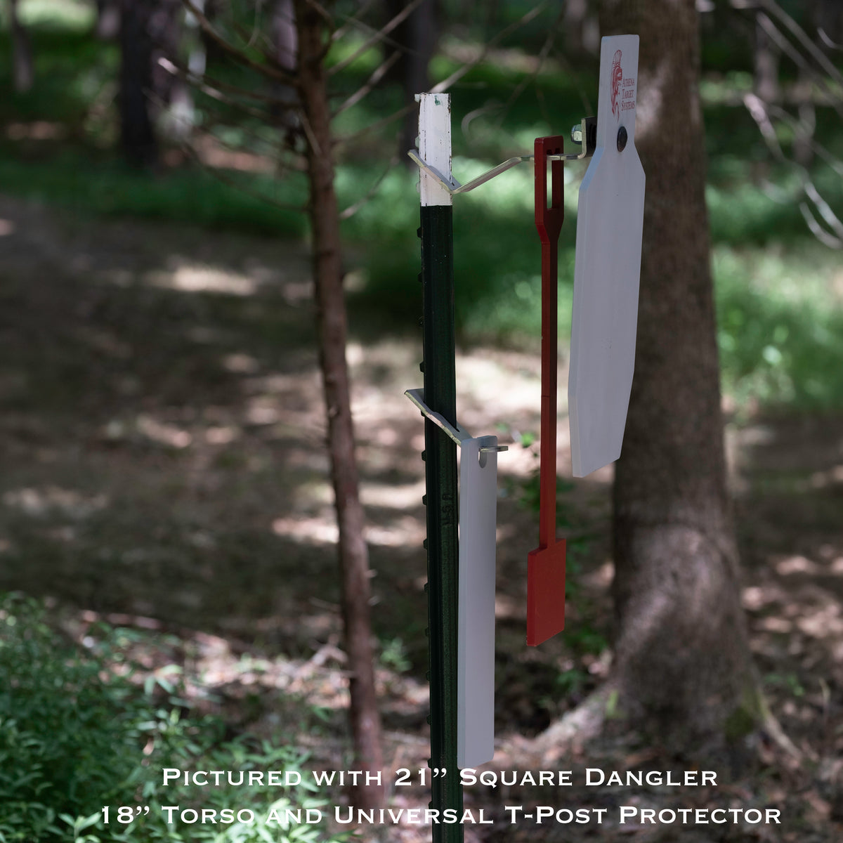 10" Single Hole Gong With Universal T-Post Hanger