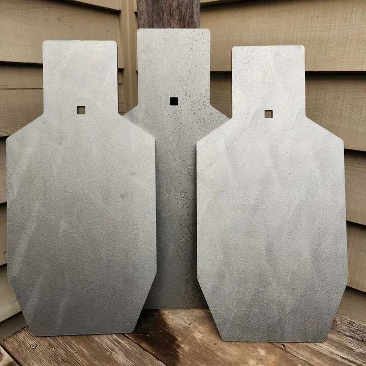 20" Single Hole Static Torso Target - 3 Pack