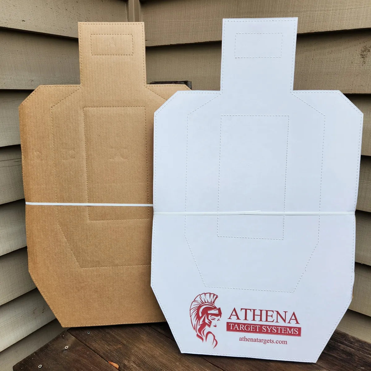 Athena Full-Size Competition Cardboard Targets – 20 Pack