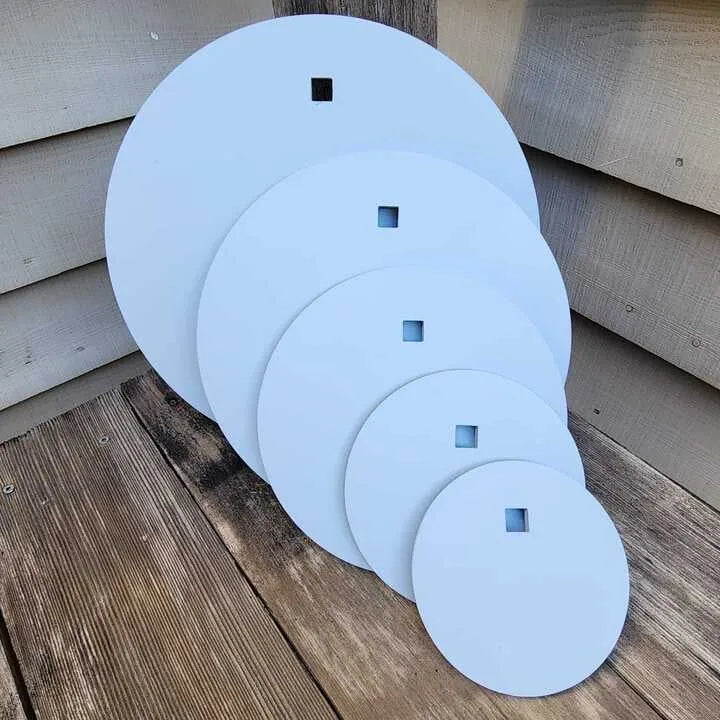 12" Single Hole Gong