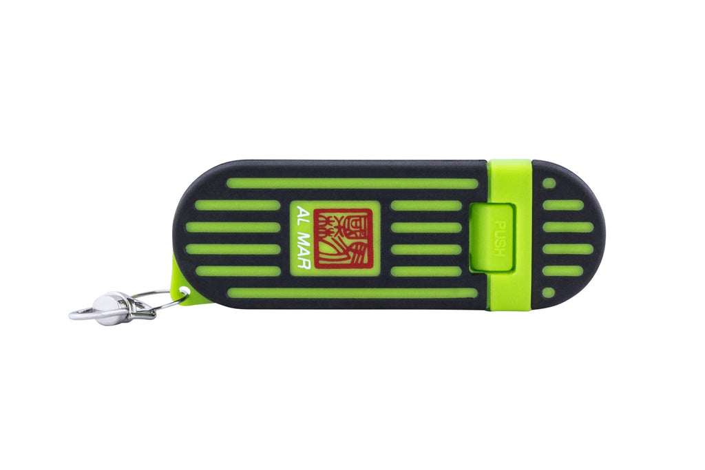 Almar 1.3" Stinger Keychain Green Knife